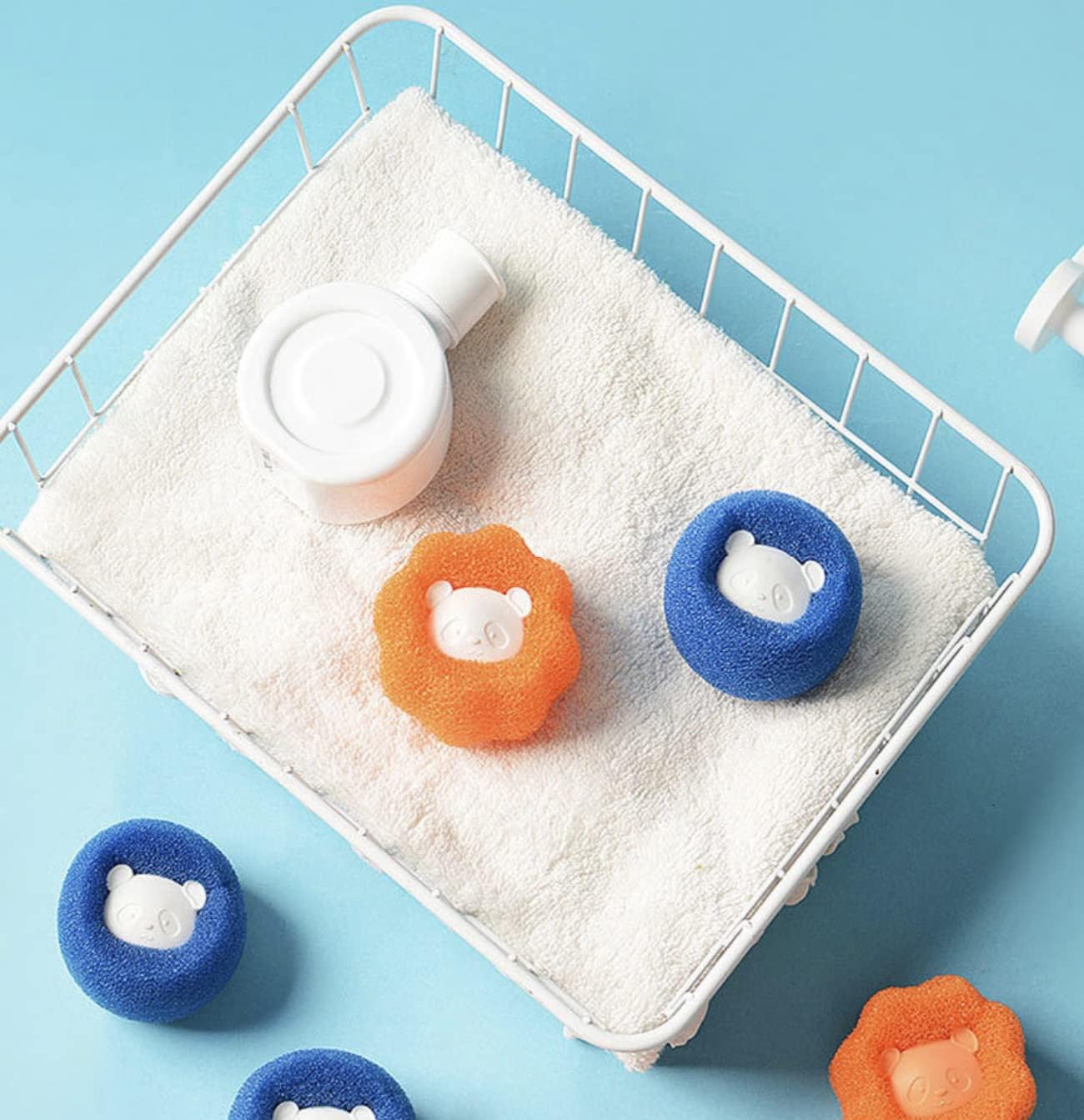 FurZap™ WashHalo™ Hair-Catcher Balls