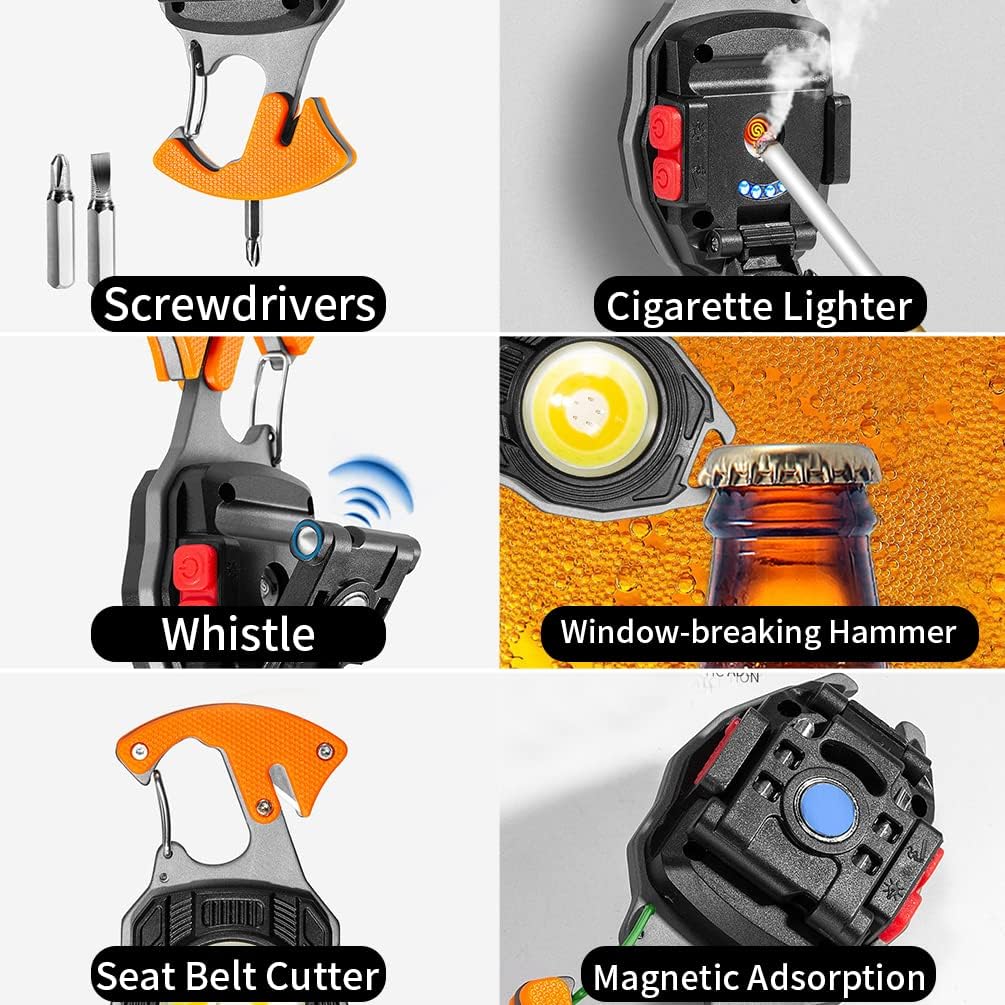 Multifunctional Emergency Flashlight
