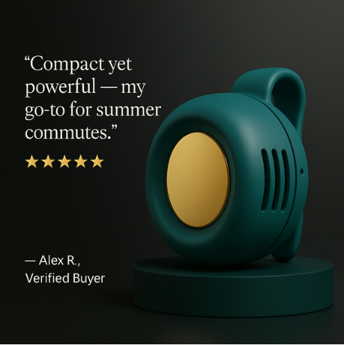 ChillCouture™ Clip-on Fan