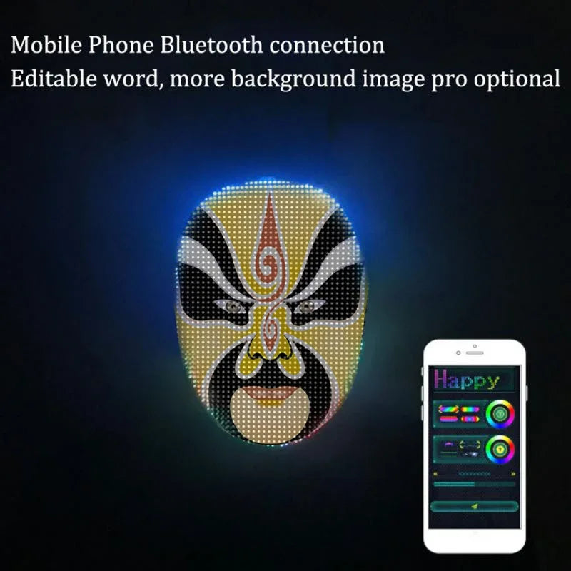 ByteMask™ Programmable LED Mask