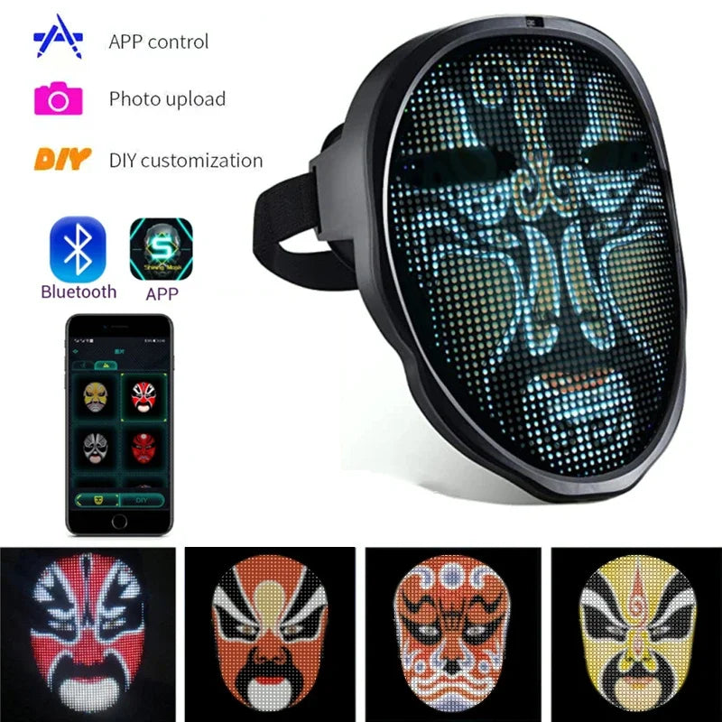 ByteMask™ Programmable LED Mask
