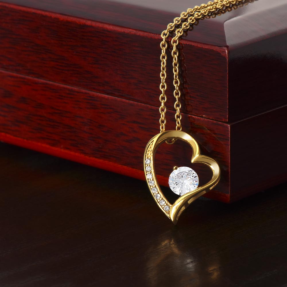 To My Daughter| Closed My Eyes | Forever Love Necklace
