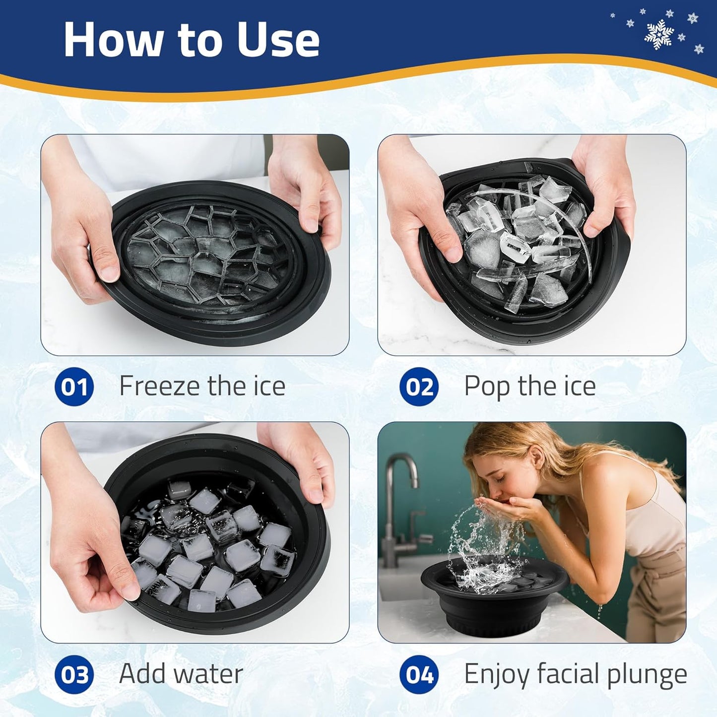 Glacier Kiss™ Face Bowl