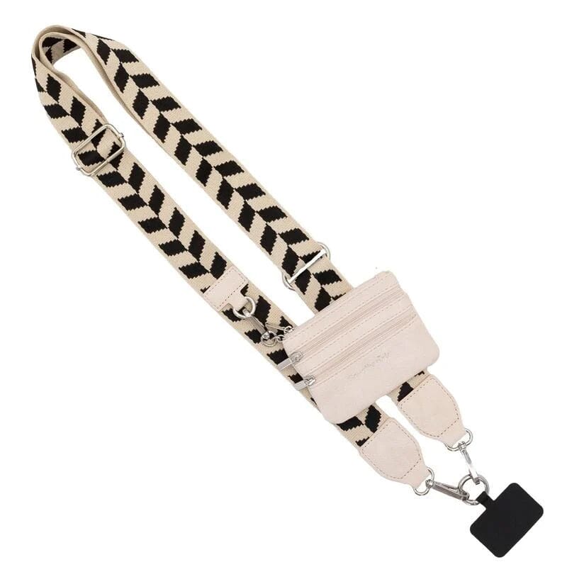 Stylish & Secure Crossbody Phone Lanyard with Purse