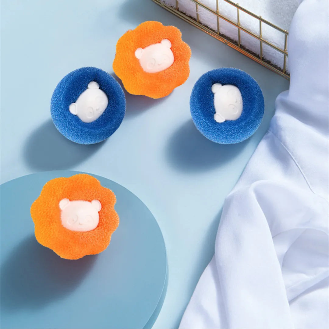 FurZap™ WashHalo™ Hair-Catcher Balls
