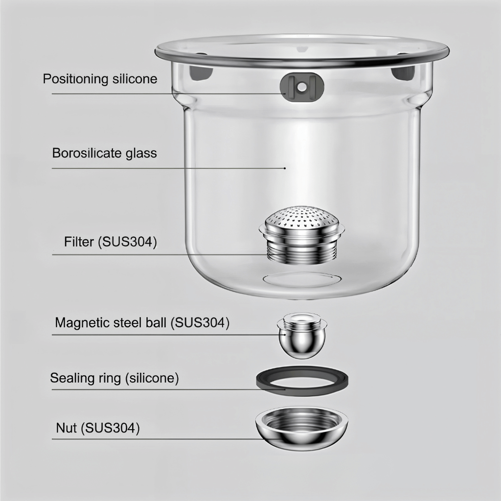 TeaCouture™ Magnetic TeaPot