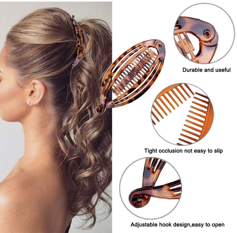 Vintage Hair Clips (4 pcs)