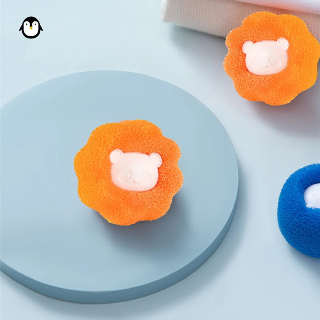 FurZap™ WashHalo™ Hair-Catcher Balls