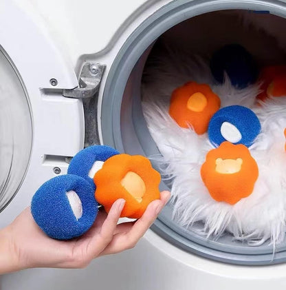 FurZap™ WashHalo™ Hair-Catcher Balls