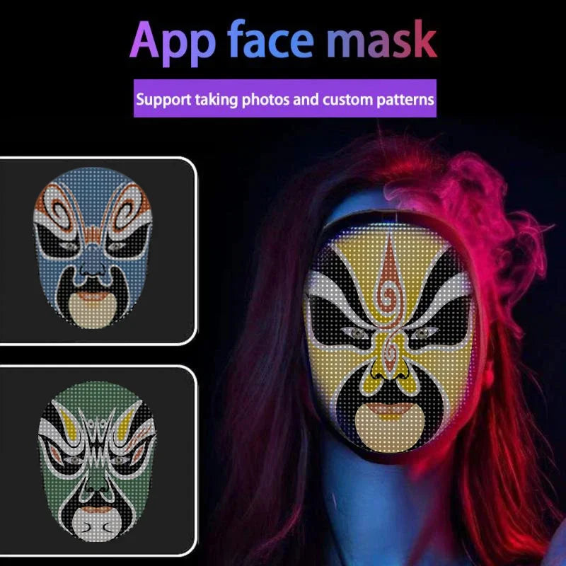 ByteMask™  Programmable  LED Mask