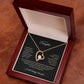 To My Daughter| Closed My Eyes | Forever Love Necklace