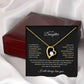 To My Daughter| Closed My Eyes | Forever Love Necklace