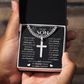 To My Son | Never Forget | Cuban Link Chain with Artisan Cross