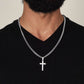 To My Son | Never Forget | Cuban Link Chain with Artisan Cross