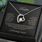 To My Daughter| Closed My Eyes | Forever Love Necklace