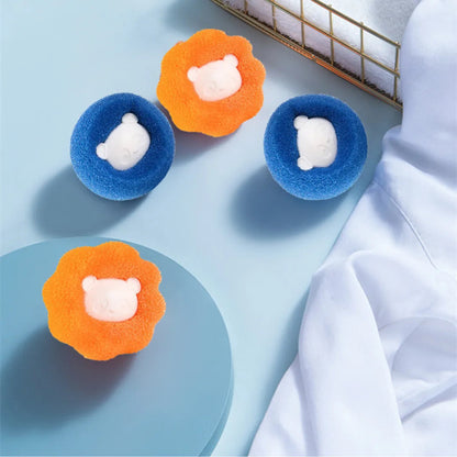 FurZap™ WashHalo™ Hair-Catcher Balls