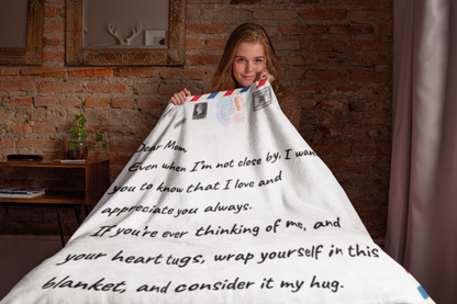 Heartfelt Mom Blanket Gift