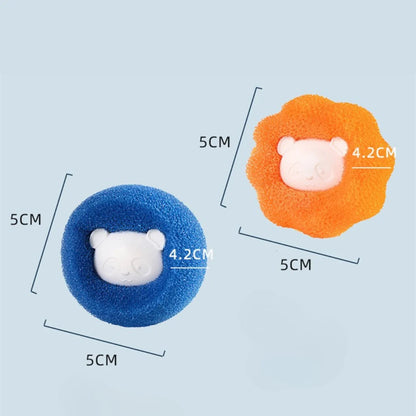 FurZap™ WashHalo™ Hair-Catcher Balls
