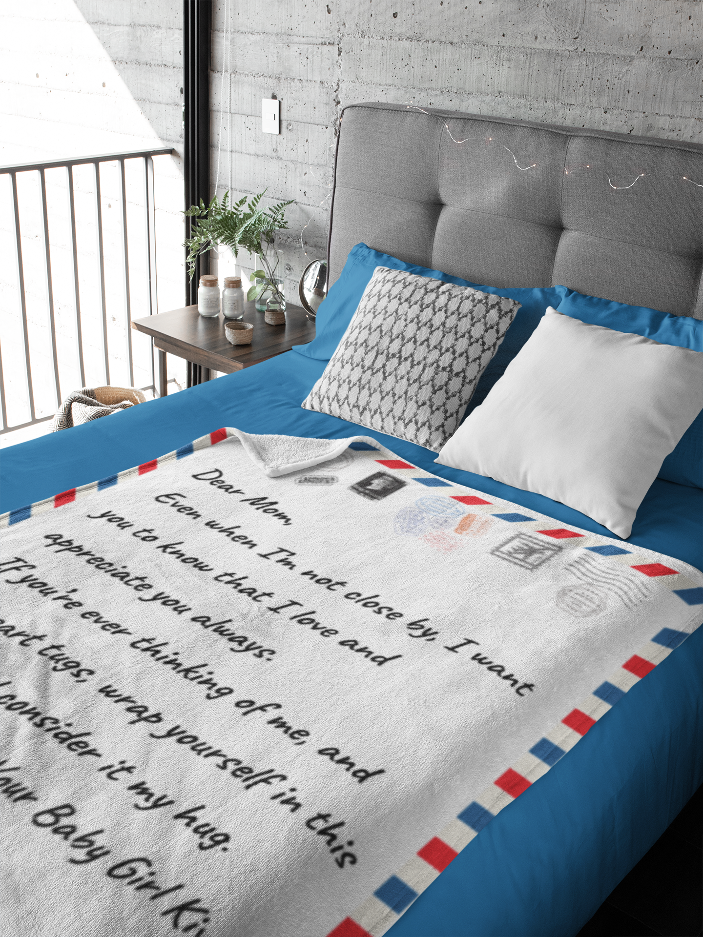 Heartfelt Mom Blanket Gift