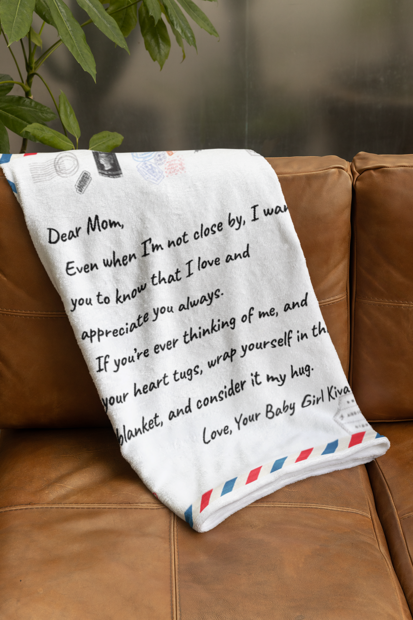 Heartfelt Mom Blanket Gift