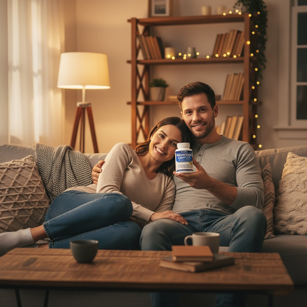 EnerGlow customer holding magnesium complex