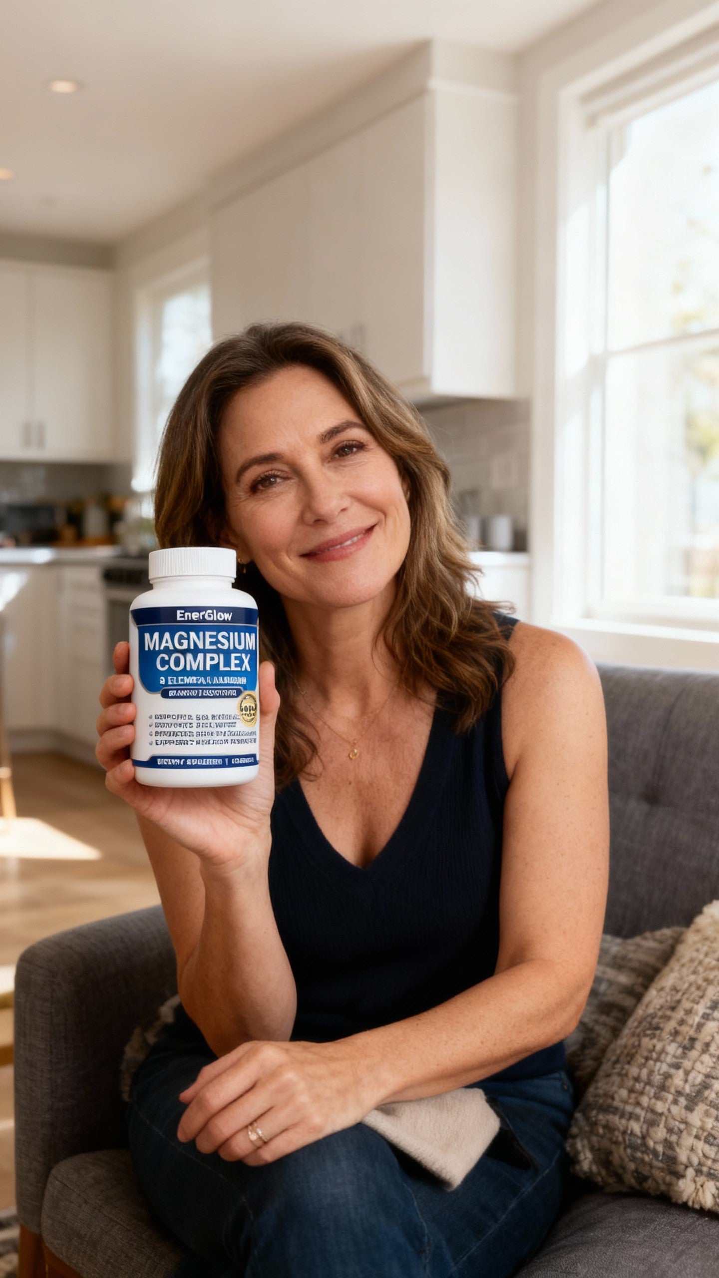 EnerGlow customer holding magnesium complex