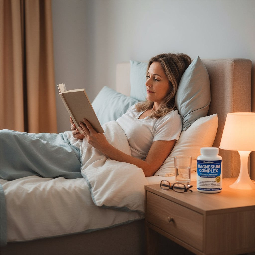 EnerGlow customer holding magnesium complex